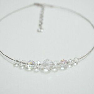 Swarovski floating crystal necklace
